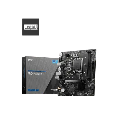 Материнская плата MSI Pro H610M-E