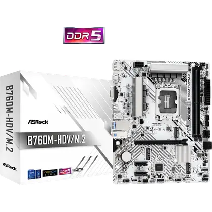 Материнская плата ASRock B760M-HDV/M.2