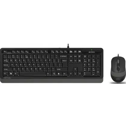 Клавиатура и мышь A4tech Fstyler F1010-Gray