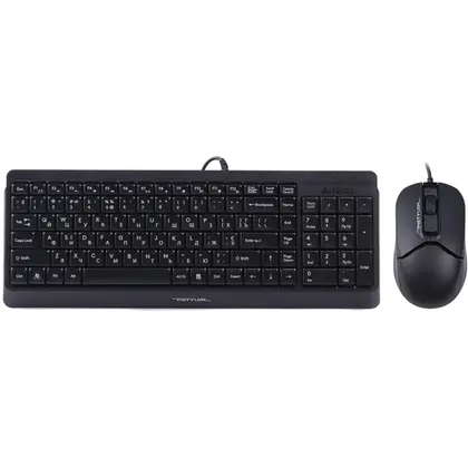 Клавиатура и мышь A4tech Fstyler F1512S Black