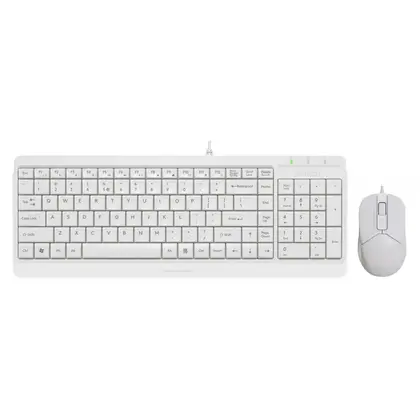 Клавиатура и мышь A4tech Fstyler F1512S-White