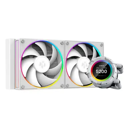 Водяное охлаждение ID-Cooling SL240 White