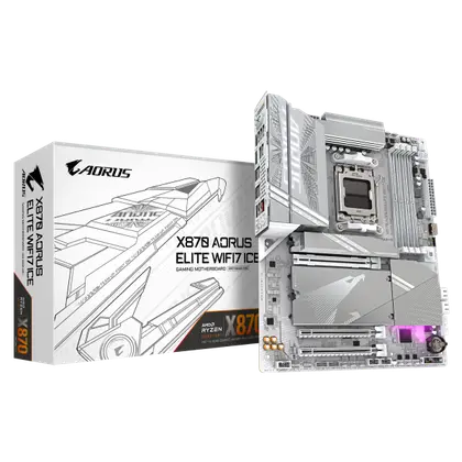 Материнская плата Gigabyte X870 Aorus Elite WiFi7 Ice