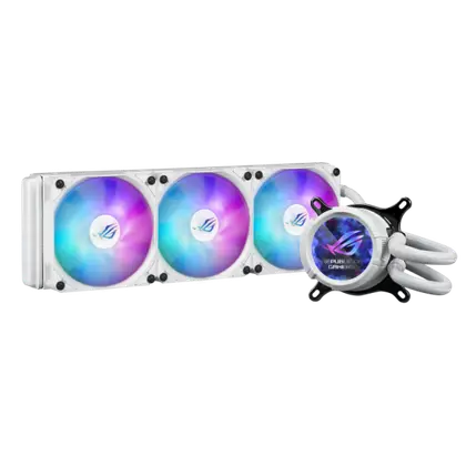 Система водяного охлаждения Asus ROG Strix LC III 360 ARGB LCD White