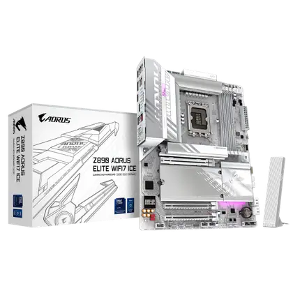 Материнская плата Gigabyte Z890 Aorus Elite WiFi7 Ice