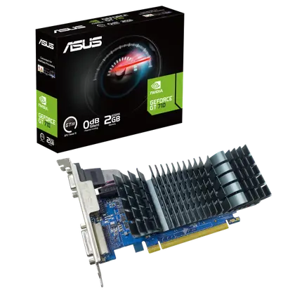Видеокарта Asus GeForce GT 710 Evo 2GB (GT710-SL-2GD5-BRK-EVO)