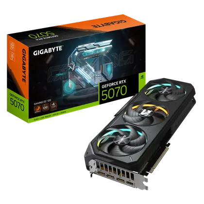 Видеокарта Gigabyte GeForce RTX 5070 Gaming OC 12G (GV-N5070GAMING OC-12GD)