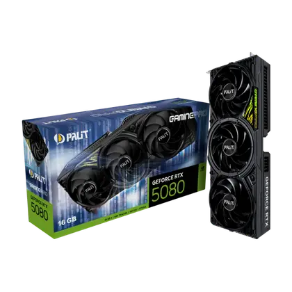 Видеокарта Palit GeForce RTX 5080 GamingPro 16GB (NE75080019T2-GB2031A)
