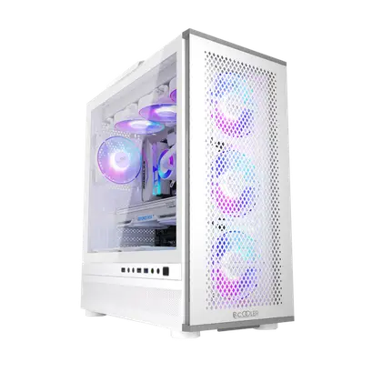 Корпус PCCooler ME200 Mesh White