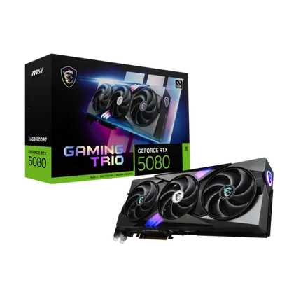 Видеокарта MSI RTX 5080 Gaming Trio 16G (RTX 5080 16G Gaming Trio)