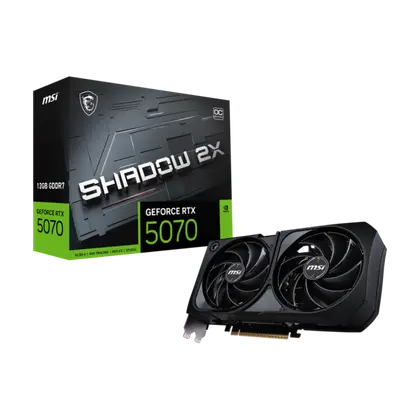 Видеокарта MSI GeForce RTX 5070 Shadow 2X OC 12G (RTX 5070 12G Shadow 2X OC)