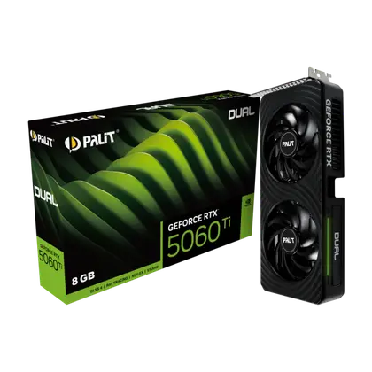 Видеокарта Palit GeForce RTX 5060 Ti Dual 8GB (NE7506T019P1-GB2062D)