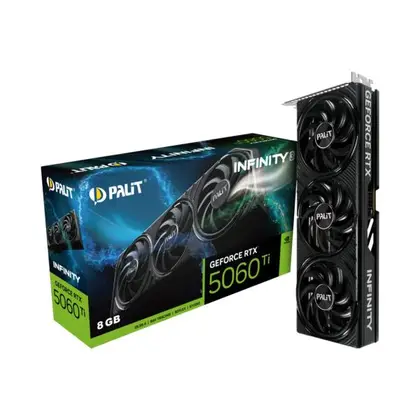 Видеокарта Palit GeForce RTX 5060 Ti Infinity 3 8GB (NE7506T019P1-GB2062S)