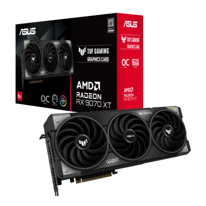 Видеокарта Asus AMD Radeon TUF Gaming RX 9070 XT OC 16Gb (TUF-RX9070XT-O16G-Gaming)