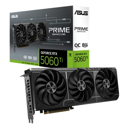 Видеокарта Asus GeForce RTX 5060 Ti Prime OC 8G (Prime-RTX5060TI-O8G)