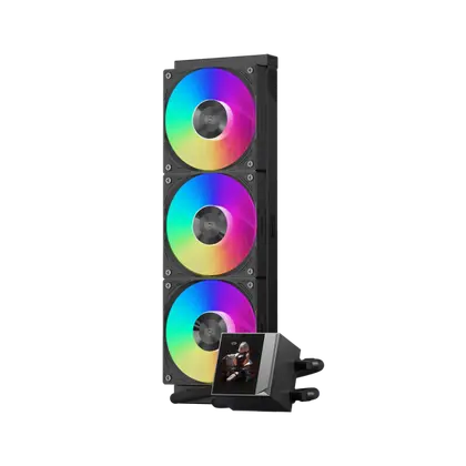 Водяное охлаждение PCCooler DC360 Pro ARGB Display Black
