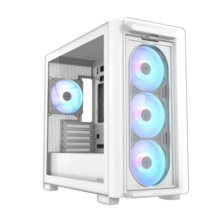Корпус Asus A23 Plus TG ARGB White
