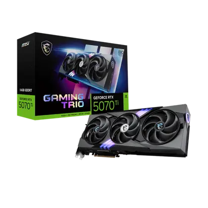 Видеокарта MSI GeForce RTX 5070 Ti Gaming Trio OC 16G (RTX 5070 Ti 16G Gaming Trio OC)