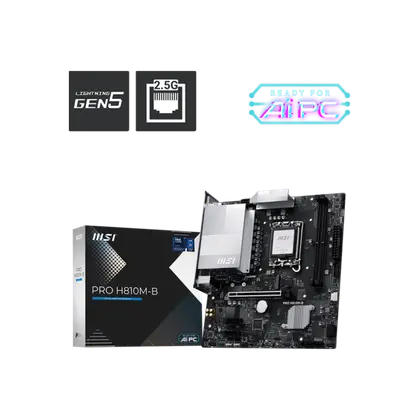 Материнская плата MSI Pro H810M-B