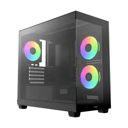 Корпус Ocypus Gamma C52 BK ARGB (Gamma-C52-BKD300XX-GL)