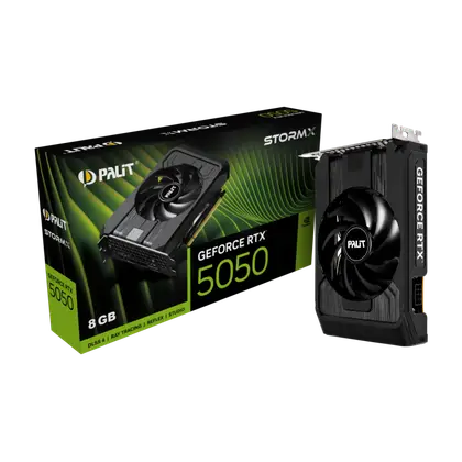Видеокарта Palit GeForce RTX 5050 StormX 8GB (NE65050019P1-GB2070F)