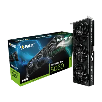 Видеокарта Palit GeForce RTX 5060 Infinity 3 8GB (NE75060019P1-GB2063S)