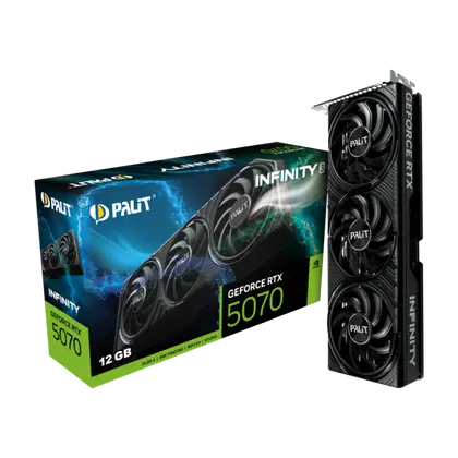 Видеокарта Palit GeForce RTX 5070 Infinity 3 12GB (NE75070019K9-GB2050S)