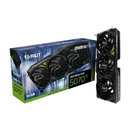 Видеокарта Palit GeForce RTX 5070 Ti GamingPro-S 16GB (NE7507T019T2-GB2031U)