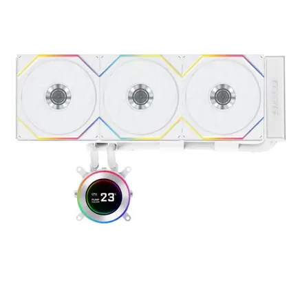 Водяное охлаждение Lian Li Hydroshift II LCD-C 360TL White (G89.GHS2LCD36TW.00)