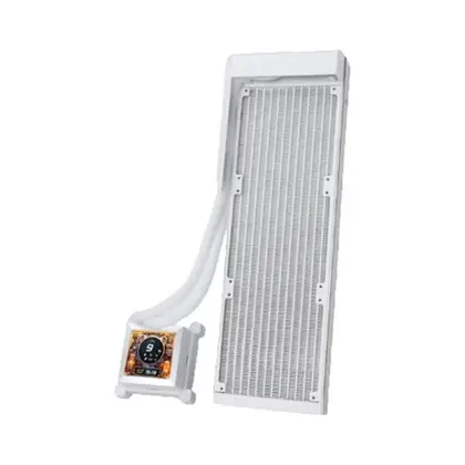 Водяное охлаждение Lian Li Hydroshift LCD-C 360 Fan Less White (G89.GHSLCD36NW.00)