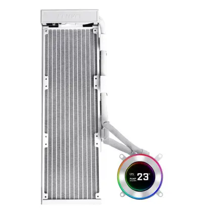 Водяное охлаждение Lian Li Hydroshift II LCD-C 360СL Fan Less White (G89.GHS2LCD36W.00)