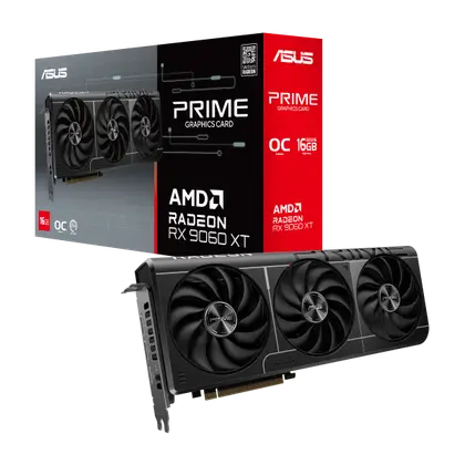 Видеокарта Asus AMD Radeon Prime RX 9060 XT OC 16Gb (Prime-RX9060XT-O16G)