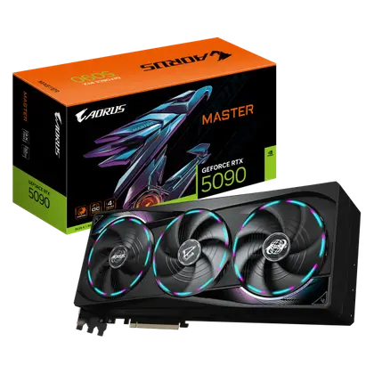 Видеокарта Gigabyte GeForce RTX 5090 Master 32GB (GV-N5090AORUS M-32GD)