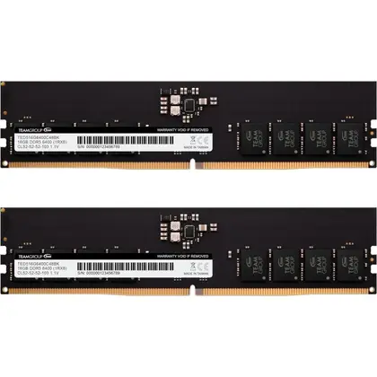 Оперативная память 32 Gb (2x16Gb) DDR5 6400MHz Team Group Elite TED532G6400C52DC01