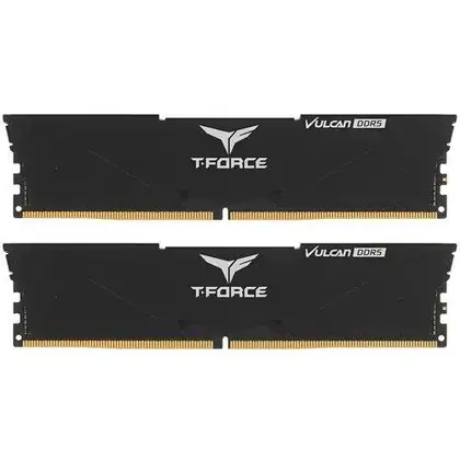Оперативная память 64 Gb (2x32Gb) DDR5 6000MHz Team Group T Force Vulcan FLBD564G6000HC38ADC01