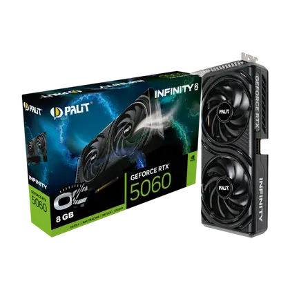 Видеокарта Palit GeForce RTX 5060 Infinity 2 OC 8GB (NE75060V19P1-GB2063L)