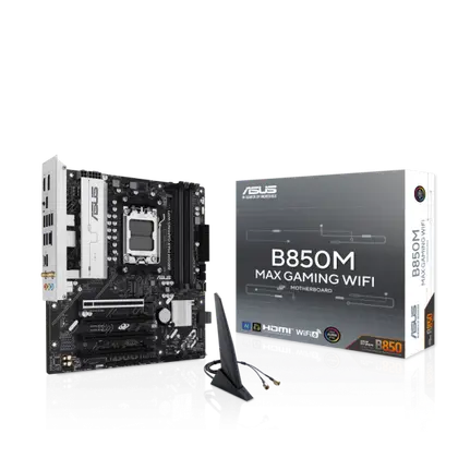 Материнская плата Asus B850M Max Gaming WiFi