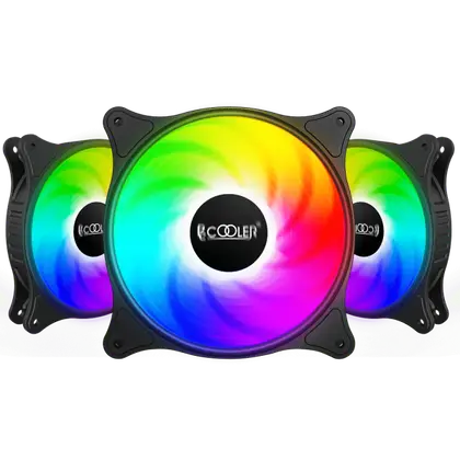 Вентилятор для корпуса PCCooler FX 120 ARGB Black 3 in 1
