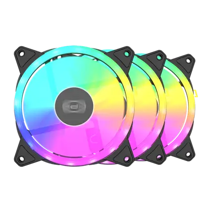 Вентилятор для корпуса PCCooler F3 T120 ARGB Black 3 in 1 (F3 T120 ARGB BK 3IN1)