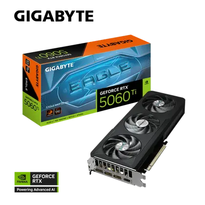 Видеокарта Gigabyte GeForce RTX 5060 Ti Eagle Max OC 8GB (GV-N506TEAGLEMAX OC-8GD)