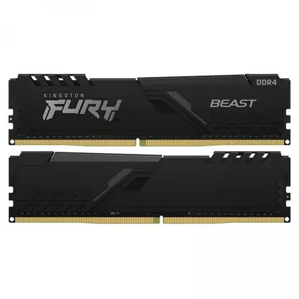 Оперативная память 32 Gb (2x16Gb) DDR4 3200MHz Kingston Fury Beast KF432C16BB1K2/32WP