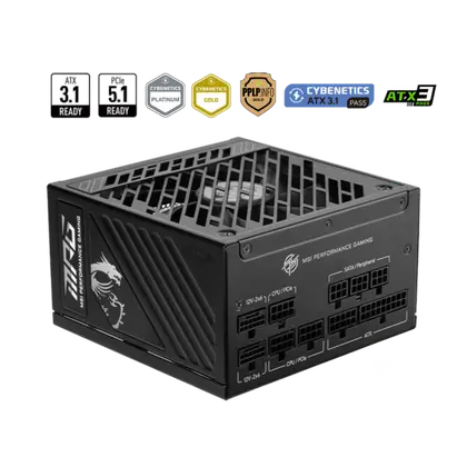 Блок питания MSI MPG A1250GS PCIE5 1200W
