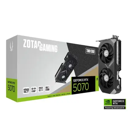 Видеокарта Zotac GeForce RTX 5070 Twin Edge 12Gb (ZT-B50700E-10P)