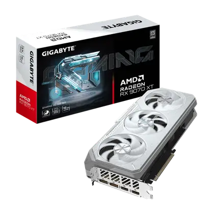 Видеокарта Gigabyte Radeon RX 9070 XT Gaming OC Ice 16G (GV-R907XGAMINGOCICE-16GD)