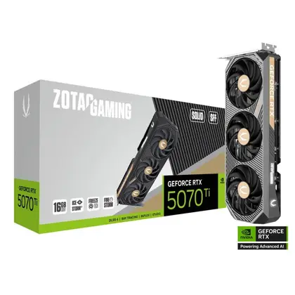 Видеокарта Zotac GeForce RTX 5070 Ti Solid SFF 16Gb (ZT-B50710D3-10P)