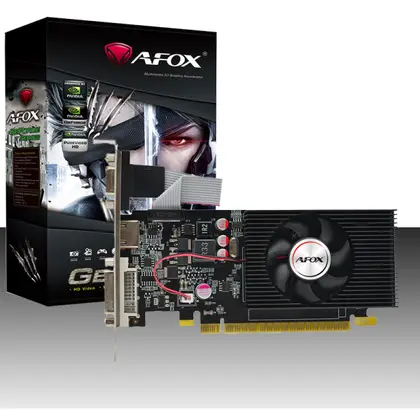 Видеокарта Afox GeForce GT730 4Gb D3 LP Single Fan (AF730-4096D3L5)