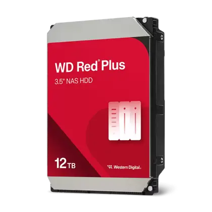 Жесткий диск 12 Tb Western Digital Red Plus WD120EFGX