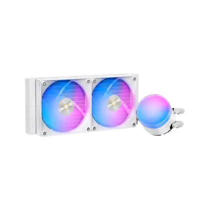 Водяное охлаждение Ocypus Delta L24 WH ARGB V2 (Delta-L24-WH2AAWNN02X-GL)