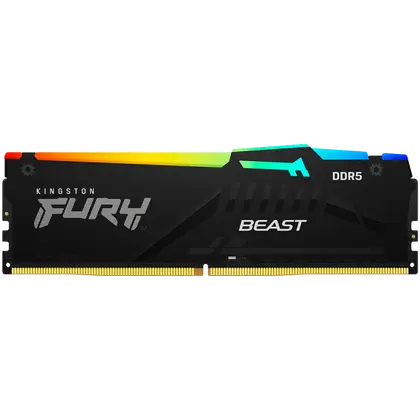 Оперативная память 8 Gb DDR5 5600MHz Kingston Fury Beast RGB KF556C40BBA-8