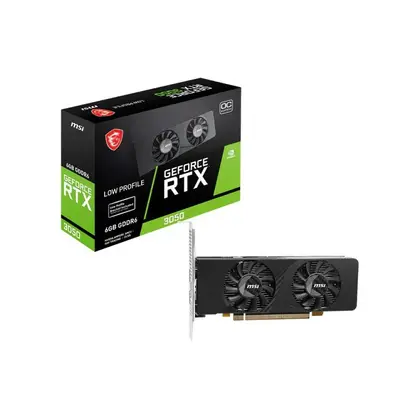 Видеокарта MSI GeForce RTX 3050 LP E OC 6Gb (RTX 3050 LP E 6G OC)